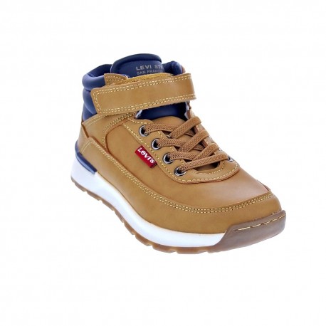 Zapatillas botas Levis zapatos Niño modelo Ascot Marrón 