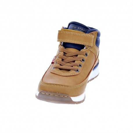 Zapatillas botas Levis zapatos Niño modelo Ascot Marrón 