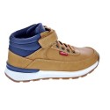 Zapatillas botas Levis zapatos Niño modelo Ascot Marrón 