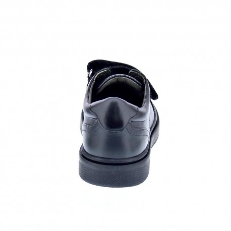 Colegial Geox zapatos Niño modelo Riddock 1 velcro Negro 