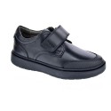 Colegial Geox zapatos Niño modelo Riddock 1 velcro Negro 