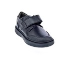 Colegial Geox zapatos Niño modelo Riddock 1 velcro Negro 