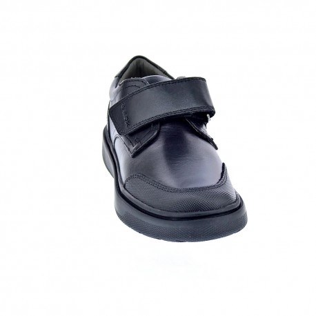 Colegial Geox zapatos Niño modelo Riddock 1 velcro Negro 