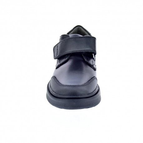 Colegial Geox zapatos Niño modelo Riddock 1 velcro Negro 