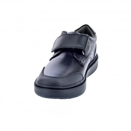 Colegial Geox zapatos Niño modelo Riddock 1 velcro Negro 