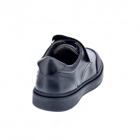 Colegial Geox zapatos Niño modelo Riddock 1 velcro Negro 