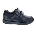 Colegial Geox zapatos Niño modelo Riddock 2 velcros Negro 