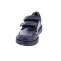 Colegial Geox zapatos Niño modelo Riddock 2 velcros Negro 
