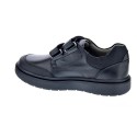 Colegial Geox zapatos Niño modelo Riddock 2 velcros Negro 