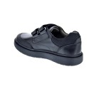 Colegial Geox zapatos Niño modelo Riddock 2 velcros Negro 