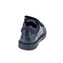 Colegial Geox zapatos Niño modelo Riddock 2 velcros Negro 