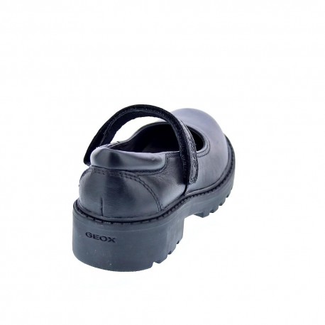 Colegial Geox zapatos Niña modelo Casey Negro 