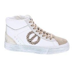 Botines No Name zapatos Mujer modelo STRIKE MID CUT Blanco  2