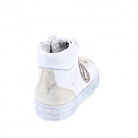 Botines No Name zapatos Mujer modelo STRIKE MID CUT Blanco 