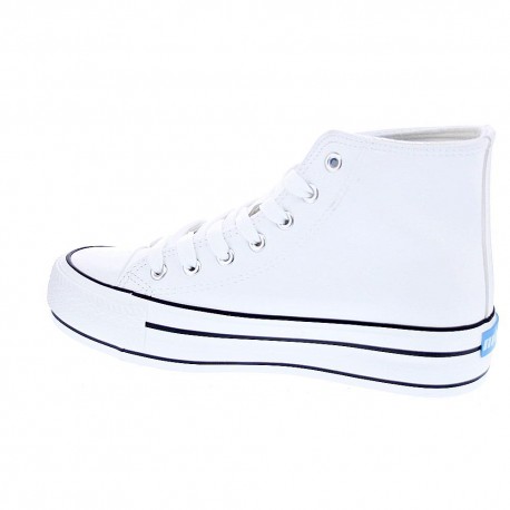 Zapatillas botas Mtng zapatos Mujer modelo Bigger- X Blanco Cordón