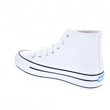Zapatillas botas Mtng zapatos Mujer modelo Bigger- X Blanco Cordón