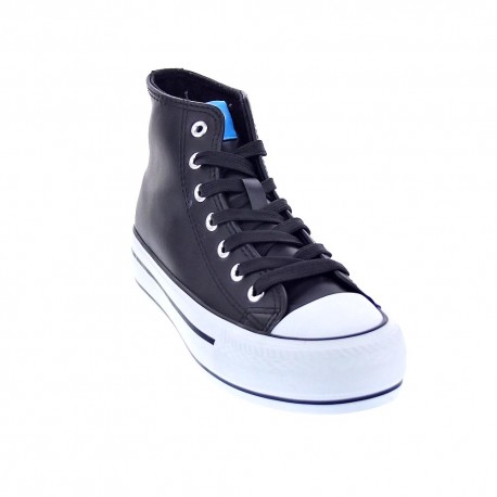 Zapatillas botas Mtng zapatos Mujer modelo Bigger-X Negro Cordón