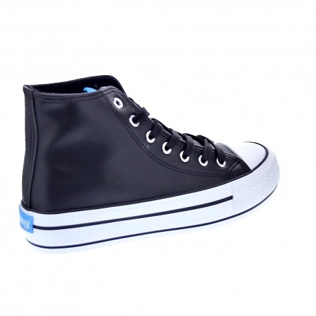 Zapatillas botas Mtng zapatos Mujer modelo Bigger-X Negro Cordón