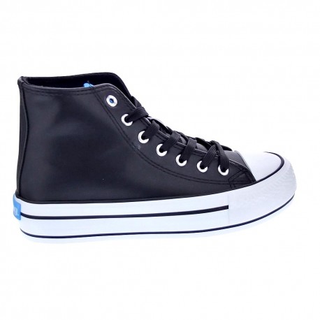 Zapatillas botas Mtng zapatos Mujer modelo Bigger-X Negro Cordón