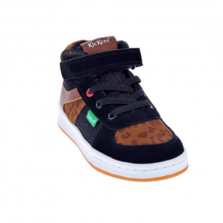 Zapatillas Kickers zapatos Niña modelo 664562 10 82 Marrón 