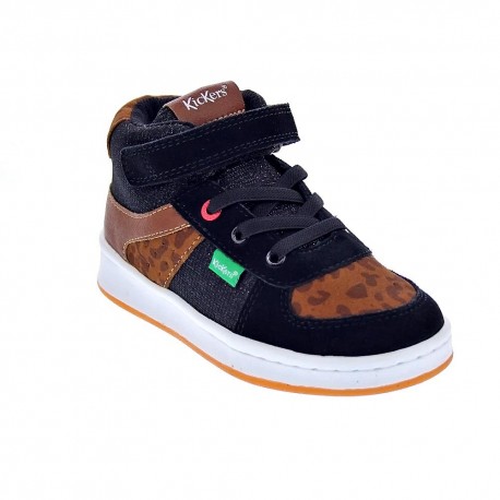 Zapatillas Kickers zapatos Niña modelo 664562 10 82 Marrón 