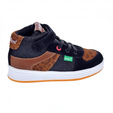 Zapatillas Kickers zapatos Niña modelo 664562 10 82 Marrón 