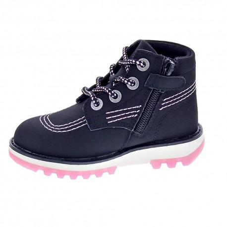 Zapatillas Kickers zapatos Niño modelo 878740 10 82 Negro 
