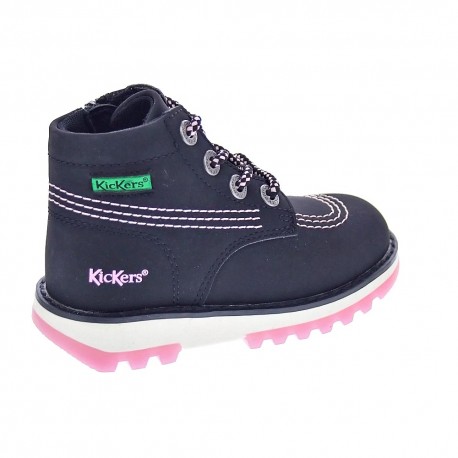 Zapatillas Kickers zapatos Niño modelo 878740 10 82 Negro 
