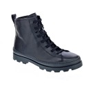 Botines Camper zapatos Niña modelo Brutus Negro Cordón