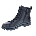 Botines Camper zapatos Niña modelo Brutus Negro Cordón