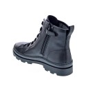 Botines Camper zapatos Niña modelo Brutus Negro Cordón