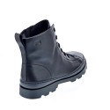Botines Camper zapatos Niña modelo Brutus Negro Cordón
