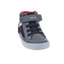 Botines Geox zapatos Niño modelo Gisli Gris 