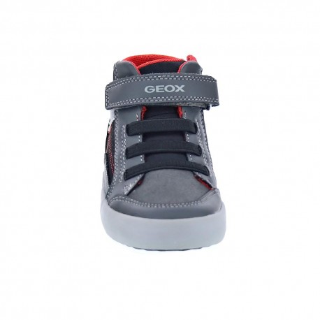 Botines Geox zapatos Niño modelo Gisli Gris 