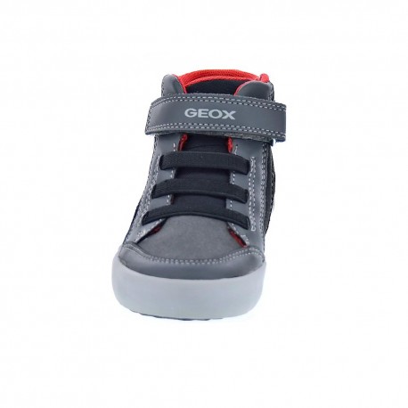 Botines Geox zapatos Niño modelo Gisli Gris 