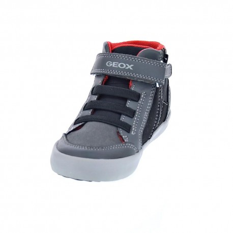 Botines Geox zapatos Niño modelo Gisli Gris 