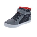 Botines Geox zapatos Niño modelo Gisli Gris 