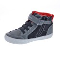 Botines Geox zapatos Niño modelo Gisli Gris 