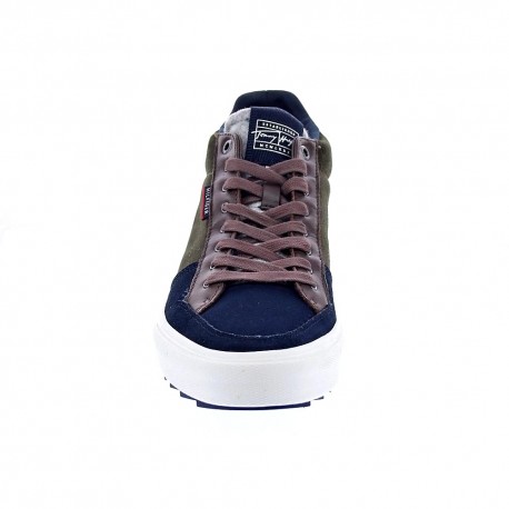 Botines Tommy Hilfiger zapatos Hombre modelo Core High winter suede Verde 