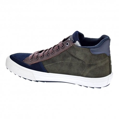 Botines Tommy Hilfiger zapatos Hombre modelo Core High winter suede Verde 