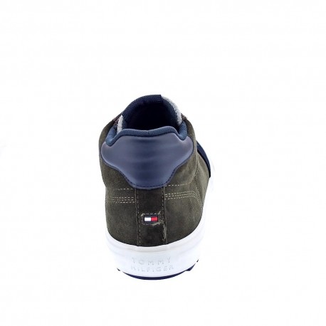 Botines Tommy Hilfiger zapatos Hombre modelo Core High winter suede Verde 
