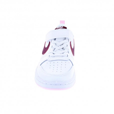 Zapatillas Nike zapatos Niña modelo Court Borought Blanco 