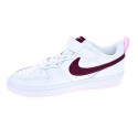 Zapatillas Nike zapatos Niña modelo Court Borought Blanco 