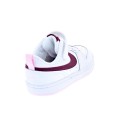 Zapatillas Nike zapatos Niña modelo Court Borought Blanco 