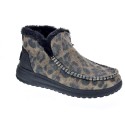 Botines Hey Dude zapatos Mujer modelo Denny Leo Negro 