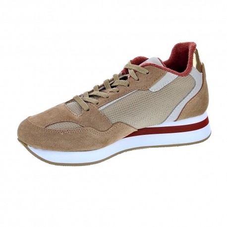Zapatillas No Name zapatos Mujer modelo PARKO RUNNER Beige 