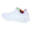 Zapatillas Skechers zapatos Niña modelo Uno Lite Blanco Velcro