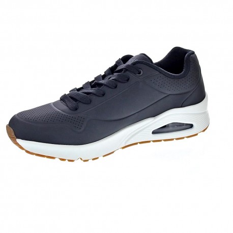 Zapatillas Skechers zapatos Hombre modelo Uno-Stand On Air Negro 