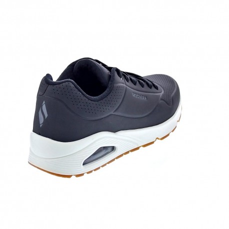 Zapatillas Skechers zapatos Hombre modelo Uno-Stand On Air Negro 