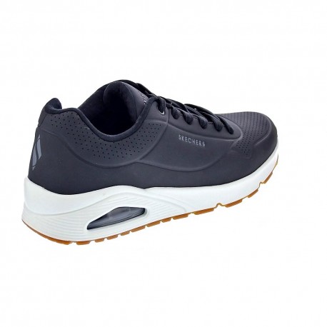 Zapatillas Skechers zapatos Hombre modelo Uno-Stand On Air Negro 